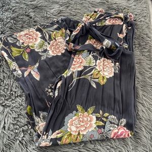 Angie Elastic Floral Pants